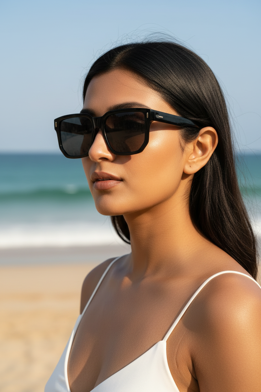 Beach Editorial - Side Lighting
