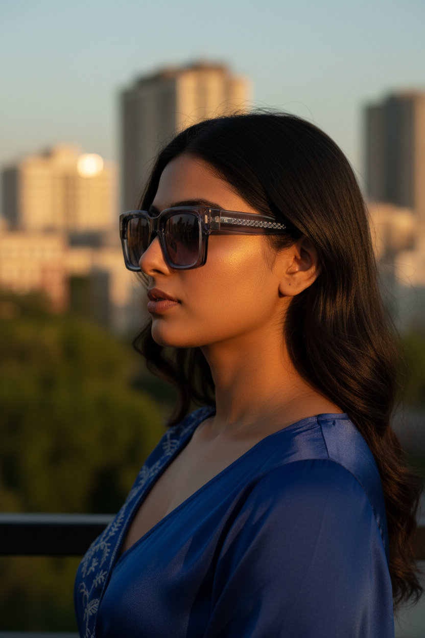 Hyperrealistic Female - Golden Hour