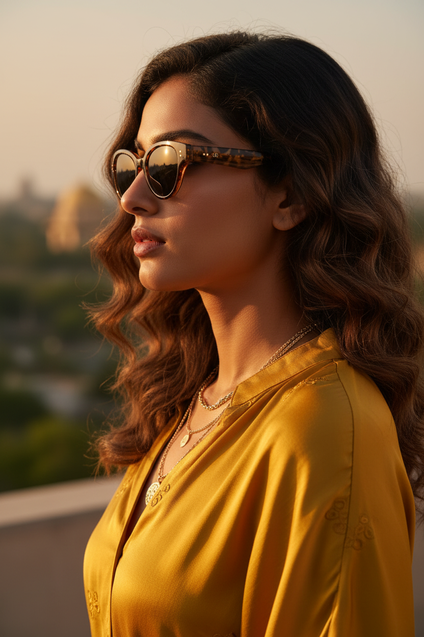 Tortoiseshell - Side Profile Golden Hour